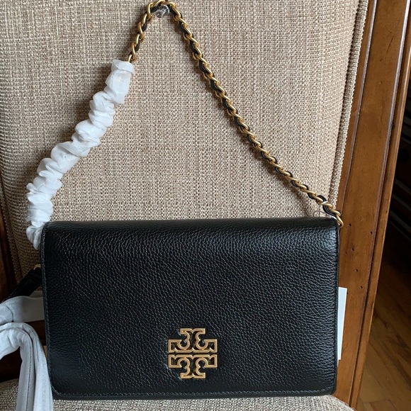 Tory Burch Britten Clutch Black - Picture 11 of 14
